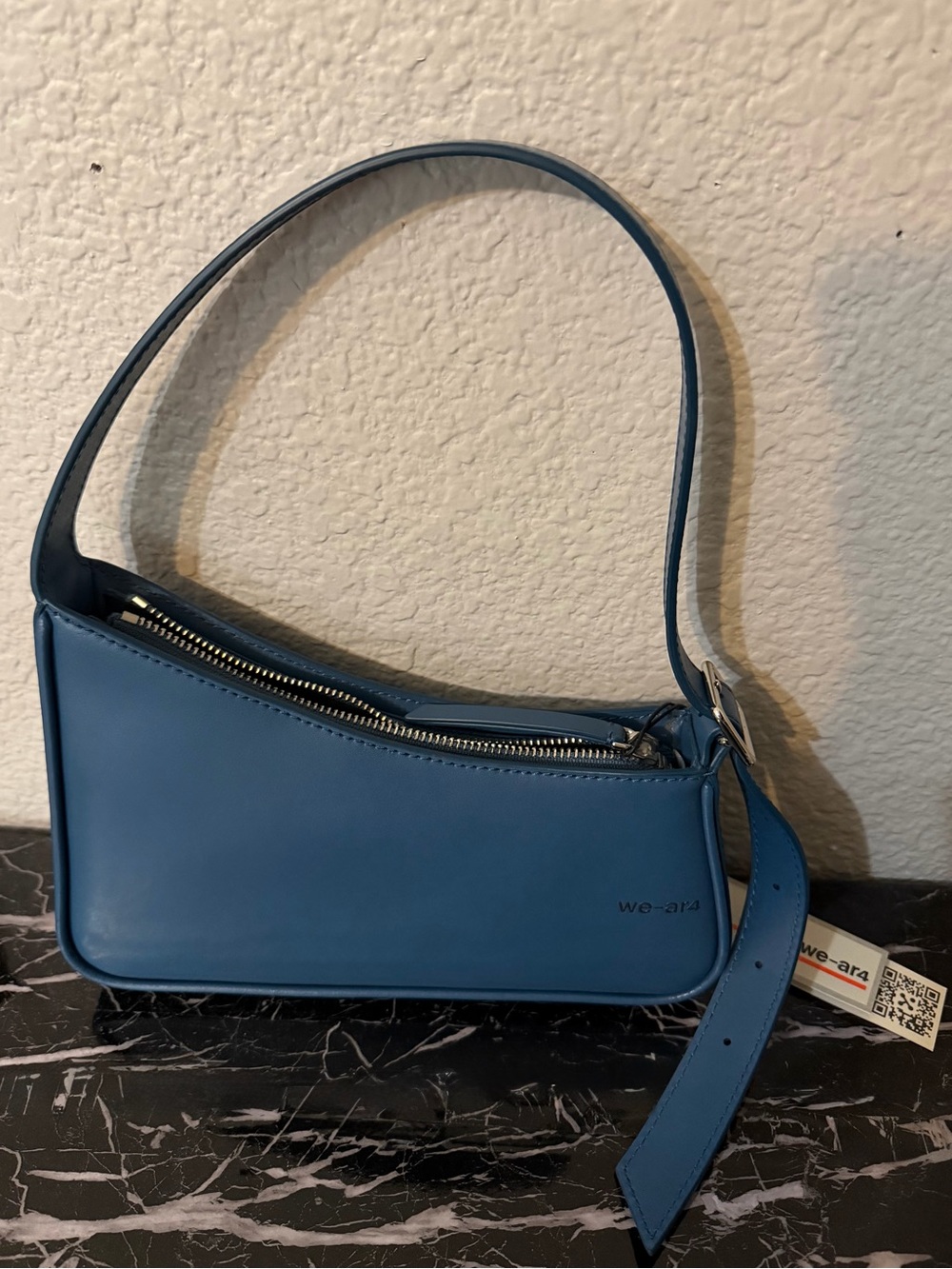 We-ar4 leather shoulder bag
